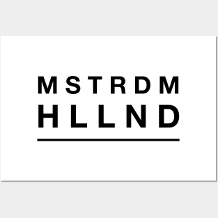 MSTRDM HLLND | AMSTERDAM HOLLAND | THE NETHERLANDS Posters and Art